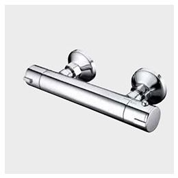 Eastbrook Round Single Outlet Thermostatic Bar Shower Mixer - Chrome