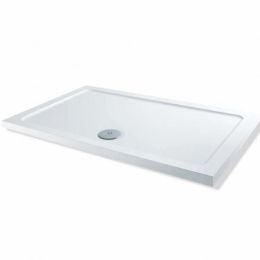 Elements Low profile shower trays Stone Resin Rectangle 2000mm x 700mm Flat top