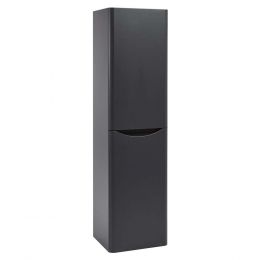 Ella Rowe Argent 400mm Tall Cabinet - Matt Graphite Grey