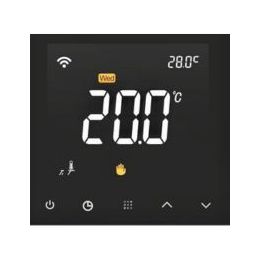 Giavani Black 7 Day WiFi Programable Thermostat