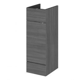 Hudson Reed Fusion 300mm Fitted Drawer Line Unit - Anthracite Woodgrain