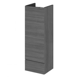Hudson Reed Fusion 300mm Fitted Base Unit - Anthracite Woodgrain