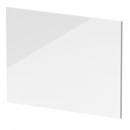 Hudson Reed Fusion Gloss White Square Shower Baths 700mm Front Panel 