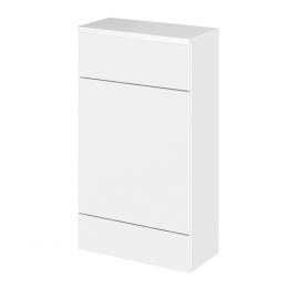 Hudson Reed Fusion 864mm x 600mm Compact WC Unit & Top - Gloss White