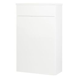 Kartell Kore 500mm Toilet Unit - White Gloss