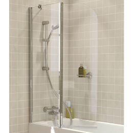 Lakes Classic Curved Hinged Bath Screen