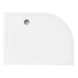 Merlyn Touchstone Slip Resistant Offset Quadrant Shower Tray 1200mm x 800mm Left Hand - White 