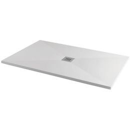 MX Silhouette Ultra Low Profile Rectangular Shower Tray 1200mm x 800mm - White 