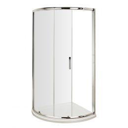 Nuie Pacific 860mm x 860mm Single Entry Quadrant Enclosure - Rounded Handle