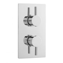 Premier Quest Twin Thermostatic Shower Valve With Diverter
