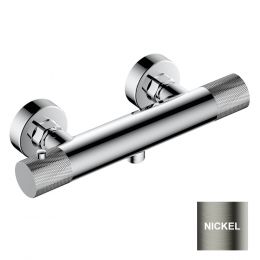 RAK Amalfi Exposed Thermostatic Shower Bar Valve - Nickel