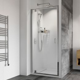 Roman Haven8 Pivot Shower Door 760mm - Chrome