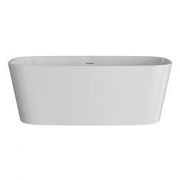 Tissino Matera Acrylic Freestanding Bath 1597mm x 745mm - White