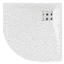 Veloce Duo Quadrant Shower Tray 900mm x 900mm - White