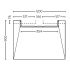 Impey Aqua Dec Linear 3 Wet Room Tray - 1200mm x 900mm