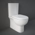 Rak Tonique Close Coupled Close Back Toilet & Soft Close Seat