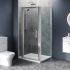 1000mm x 1000mm Pivot Door Shower Enclosure and Shower Tray (Includes Free Shower Tray Waste)