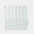 Eastbrook Addington Type10 514mm Double Flat Style Towel Hanger - Gloss White