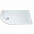 Elements Low profile Quadrant shower trays Stone Resin Offset Quadrant Left Hand 1200mm x 900mm Flat top