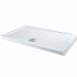 Elements Low profile shower trays Stone Resin Rectangle 1200mm x 760mm Flat top
