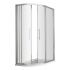 Hudson Reed Apex Double Door Offset Quadrant Shower Enclosure 900mm x 800mm
