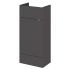 Hudson Reed Fusion Slimline 400mm Fitted Vanity Unit - Gloss Grey