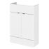 Hudson Reed Fusion Slimline 600mm Fitted Vanity Unit - Gloss White