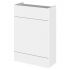 Hudson Reed Fusion Slimline 600mm Fitted WC Unit - Gloss White