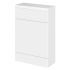 Hudson Reed Fusion Slimline 600mm WC Unit & WC Top - Gloss White