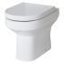 Hudson Reed Harmony Back to Wall Pan & Soft Close Seat - White