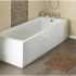 Hudson Reed Gloss White MDF 800mm End Bath Panel