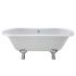 Hudson Reed Kingsbury Double Ended Freestanding Bath 1500mm x 745mm with Corbel Legs
