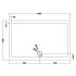 Hudson Reed Rectangular Shower Tray 1400mm x 900mm - Slate Grey