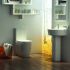 Kartell Genoa Open Back Close Coupled Toilet With Soft Close Seat