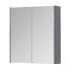 Kartell Options 600mm Balsalt Grey Mirror Cabinet 