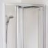 Lakes Classic Silver Framed Bifold Door 800mm x 1850mm High 