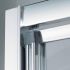 Lakes Classic Silver Framed Pivot Door 800mm x 1850mm High 