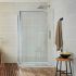 Logan Scott Hazel Sliding Shower Door 1500mm x 1850mm - Chrome