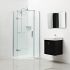 Roman Neo Angle Shower Tray 900mm x 900mm - White