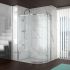 Merlyn 8 Series Frameless 1 Door Offset Quadrant Shower Enclosure 1200mm x 900mm