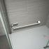 Merlyn 8 Series Frameless Hinge & Inline Shower Door with Side Panel 1700mm