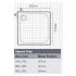 Merlyn Touchstone Square Shower Tray 900mm x 900mm