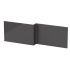 Premier Square MFC 1700mm Front Panel - Gloss Grey