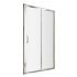 Nuie Pacific 1500mm Single Sliding Shower Door - Rounded Handle