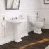 Kartell Astley Close Coupled Toilet With MDF Soft Close Seat