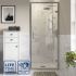 Serene Optimum Hinged Shower Door 900mm