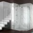 Merlyn 8 Series Frameless 1 Door Offset Quadrant Shower Enclosure 900mm x 760mm