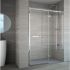 Merlyn 8 Series Frameless Hinge & Inline Shower Door 1700mm