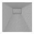 Veloce Uno Square Shower Tray 900mm x 900mm - Grey